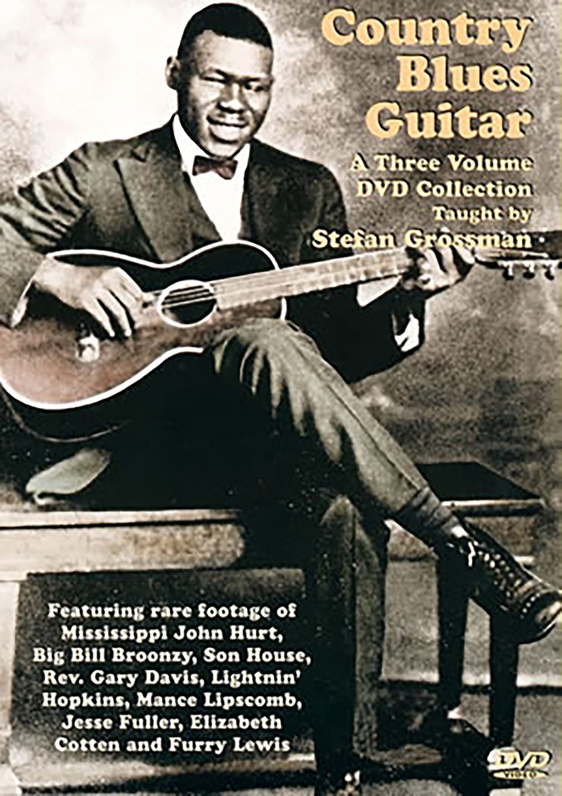 Country Blues Guitar Taught By Stefan Grossman (DVD)