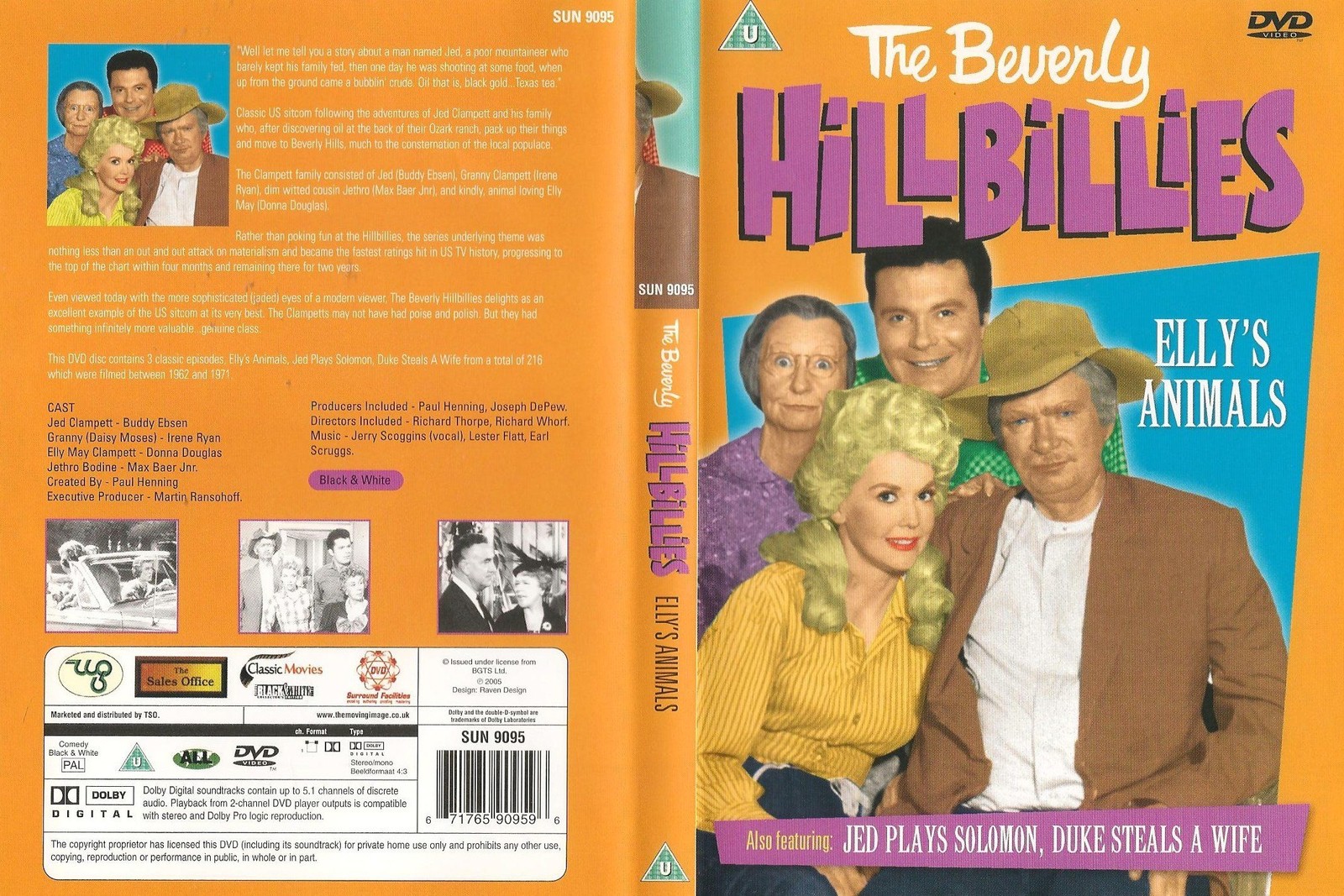 VARIOUS Beverly Hillbillies The - Elly`s Animals (Import) DVD NUOVO