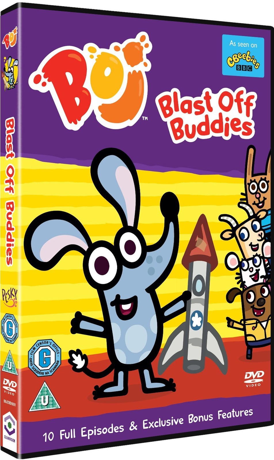 Boj - Blast off Buddies (DVD) Ziggy Badans Jason Donovan Josie Taylor