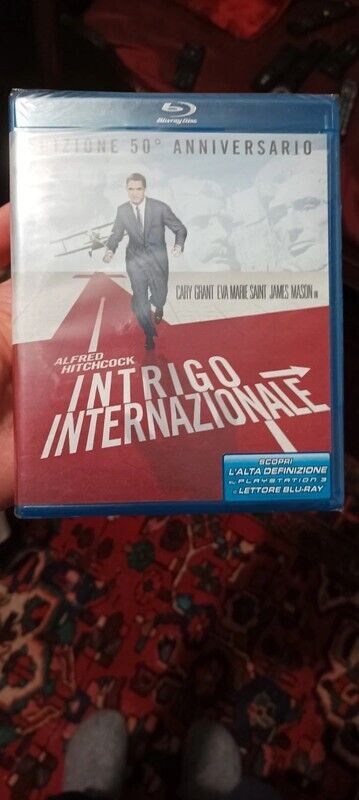 Blu-ray sigillato INTRIGO INTERNAZIONALE Fuori Cat. Hitchcock North by northwest