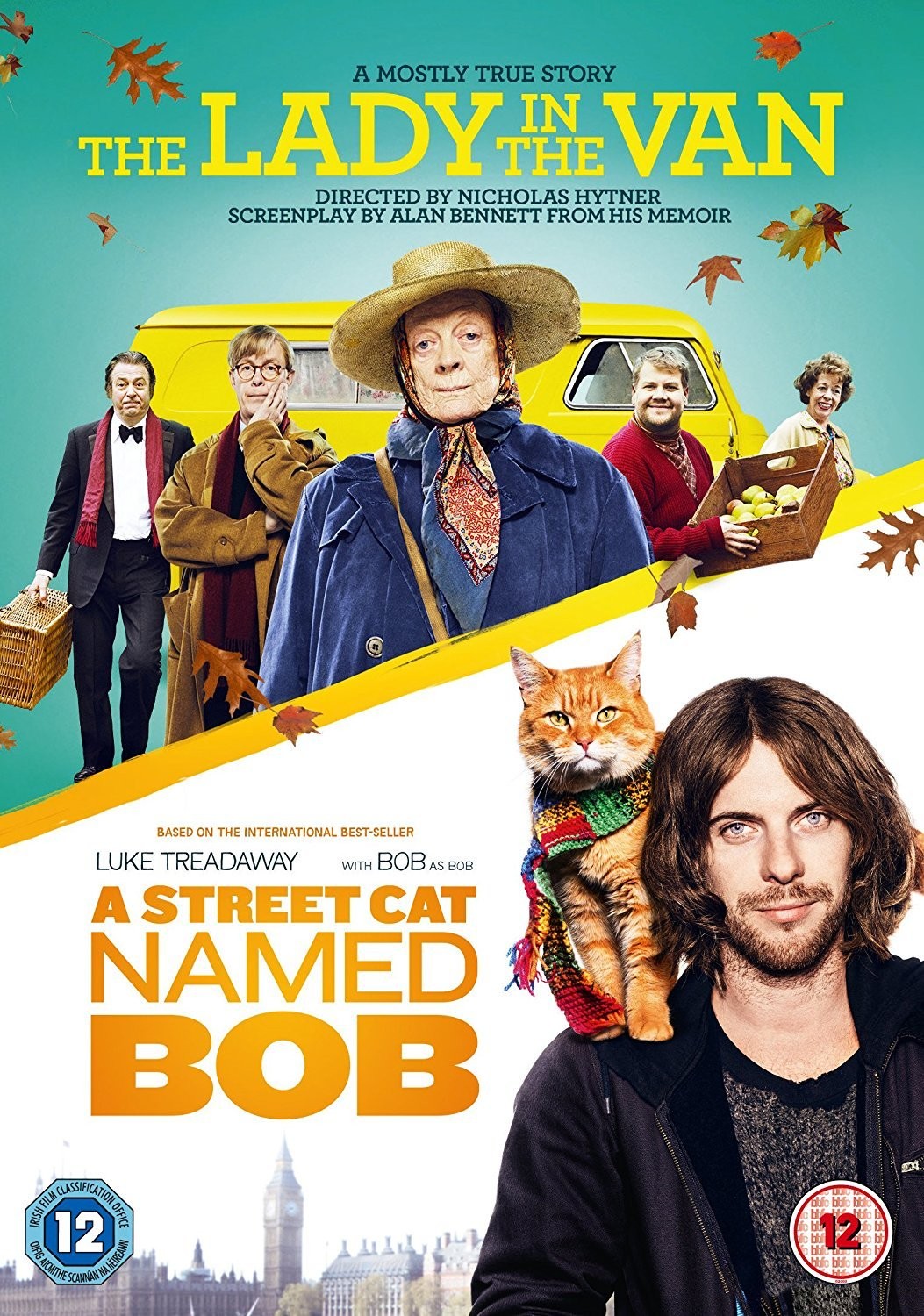 Lady in the Van, the / Street Cat Named Bob, a - Set (DVD) Maggie Smith