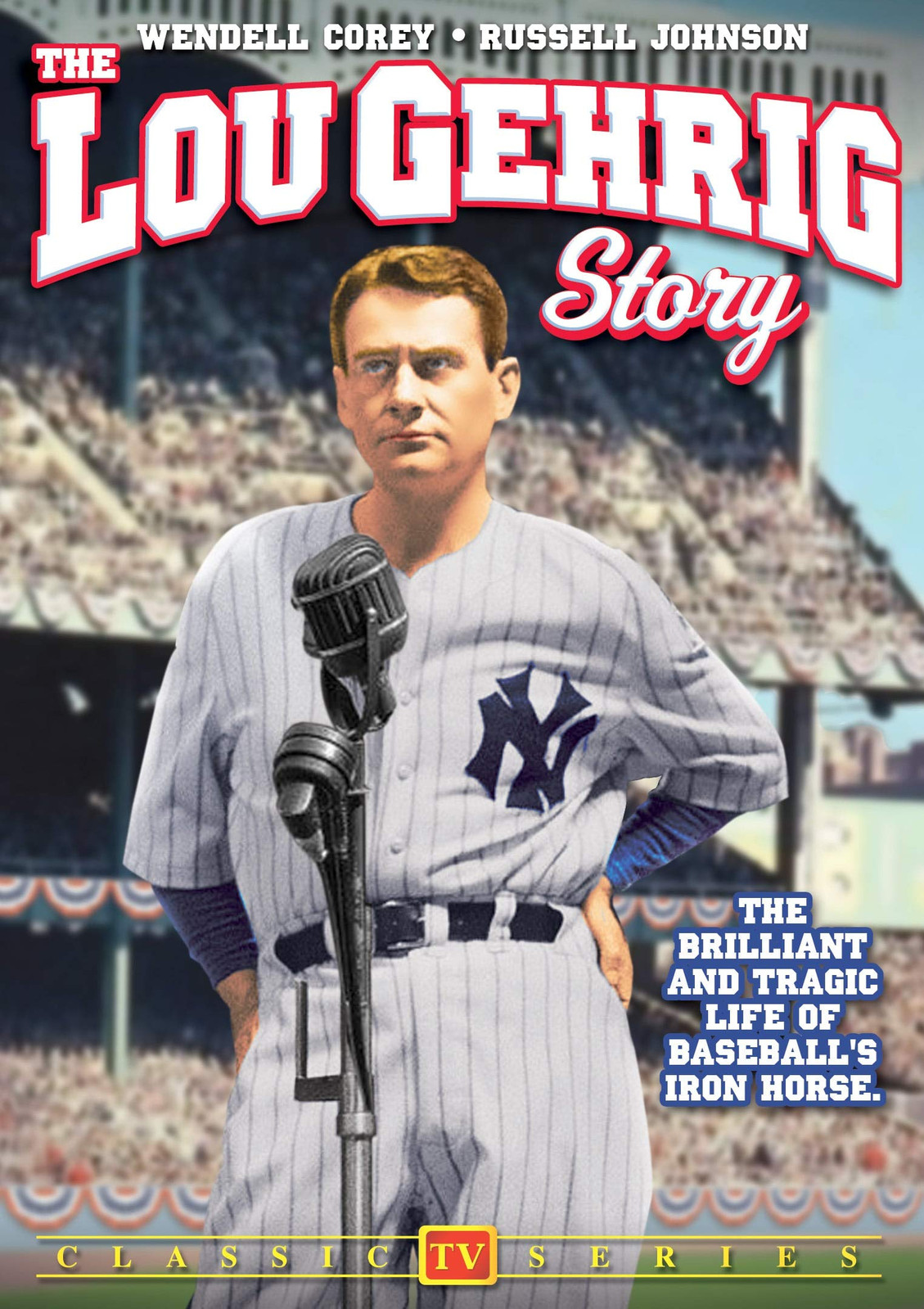 The Lou Gehrig Story (DVD) Harry Carey Jean Hagen Jr. Russell Johnson