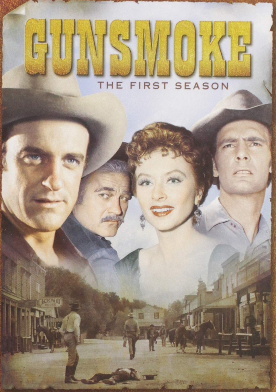 Gunsmoke: Season 1 (DVD) James Arness Amanda Blake Milburn Stone Dennis Weaver