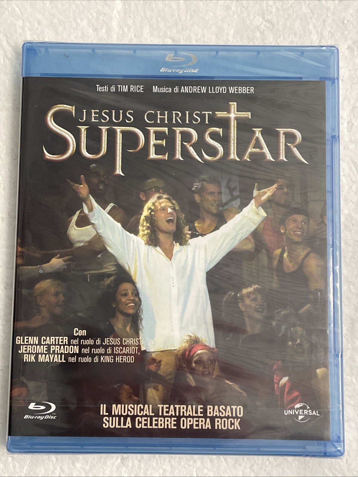 JESUS CHRIST SUPERSTAR - BLU RAY - MUSICAL TEATRALE