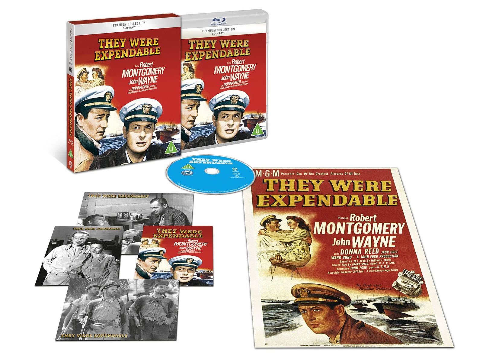 They Were Expendable (Blu-ray) Robert Montgomery John Wayne Donna Reed Jack Holt