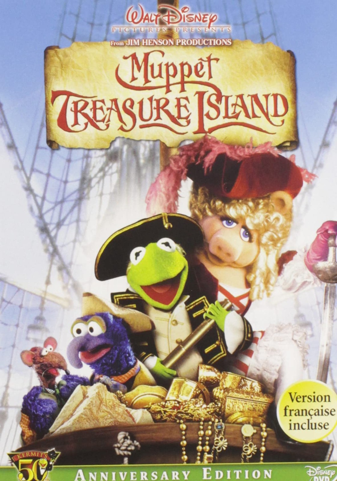 Muppet Treasure Island - Kermit's 50th Anniversary Edition (DVD) Tim Curry