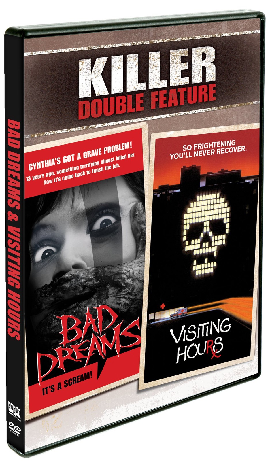 Bad Dreams / Visiting Hours (Killer Double Feature) (DVD) Jennifer Rubin