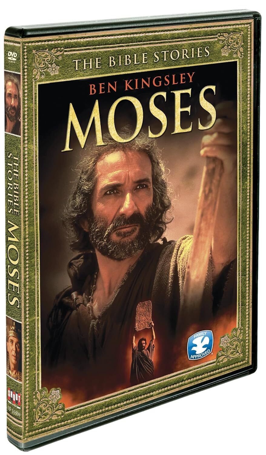 Le Storie Della Bibbia: Mosè DVD SIGILLATO (Ben Kingsley) 9z