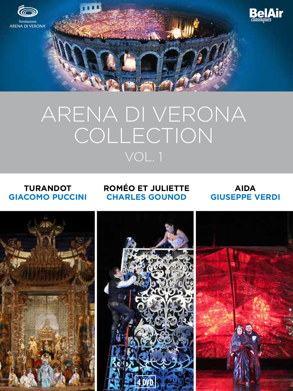 Arena Di Verona Collection: Vol. 1 (DVD) Various