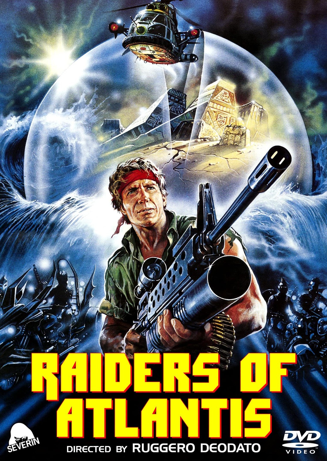 Raiders of Atlantis (DVD) Ivan Rassimov George Hilton Michele Soavi