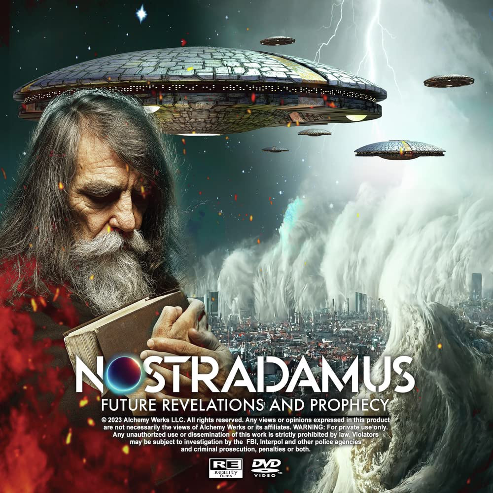 Nostradamus: Future Revelations and Prophecy (DVD) Jason Miller OH Krill