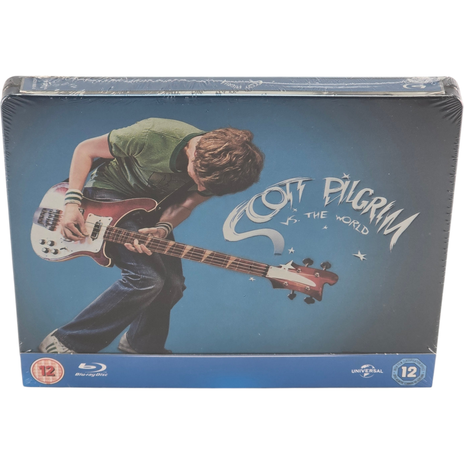 Scott Pilgrim Vs. The World Blu-Ray Steelbook Zavvi Universale 100e Compleanno