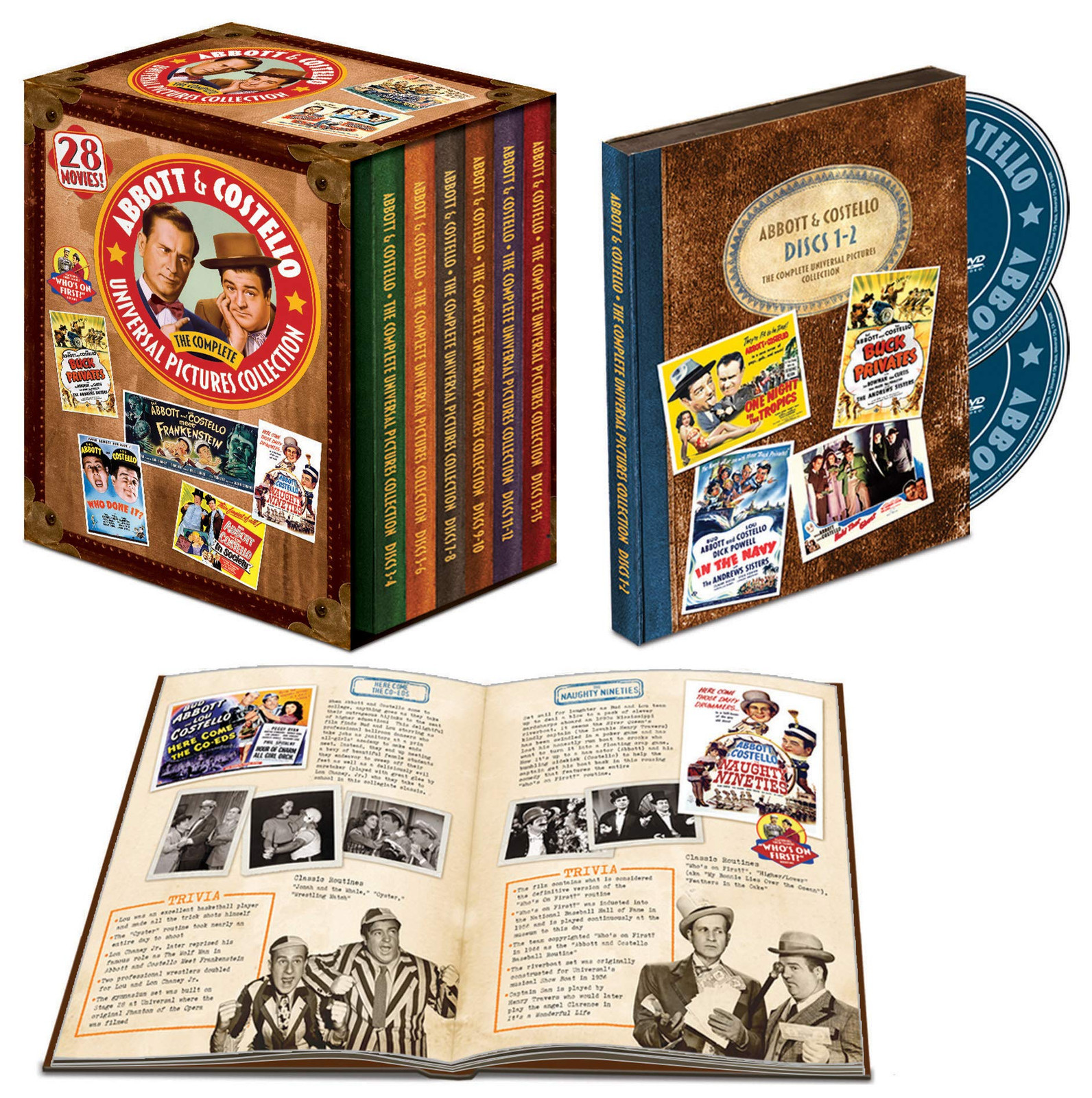 Abbott & Costello: Universal Pictures Collection (DVD) Bud Abbott Lou Costello