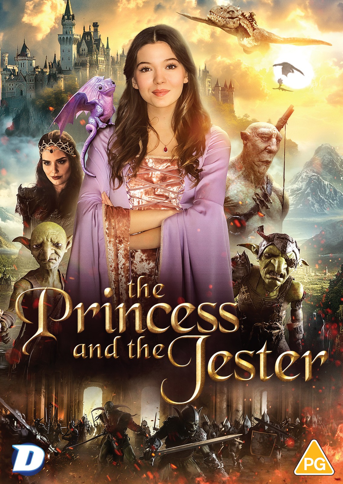 The Princess and the Jester (DVD) Geoffrey Lyons Byron Herlong Rachel Stacy