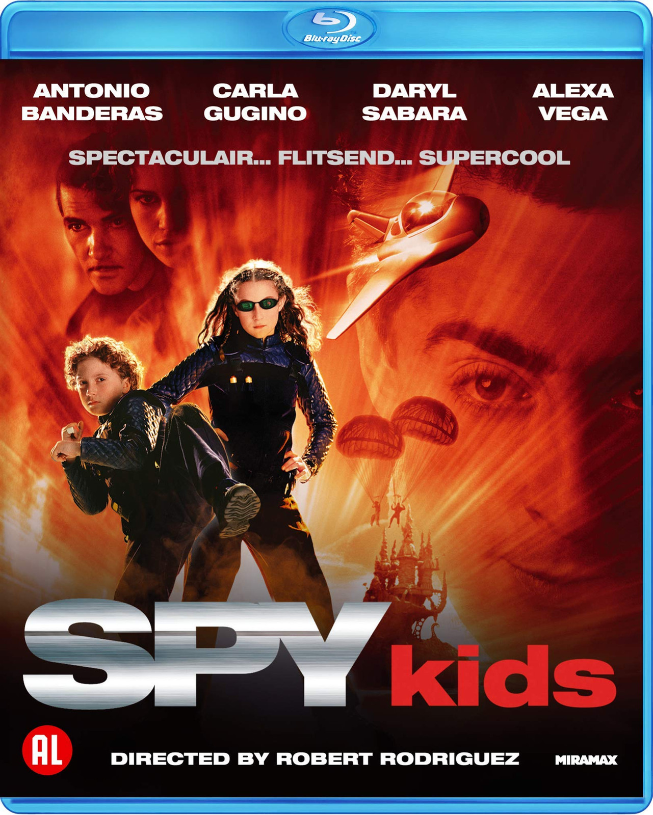 Spy Kids 2012 (Blu-ray) Antonio Banderas Carla Gugino Robert Rodriguez