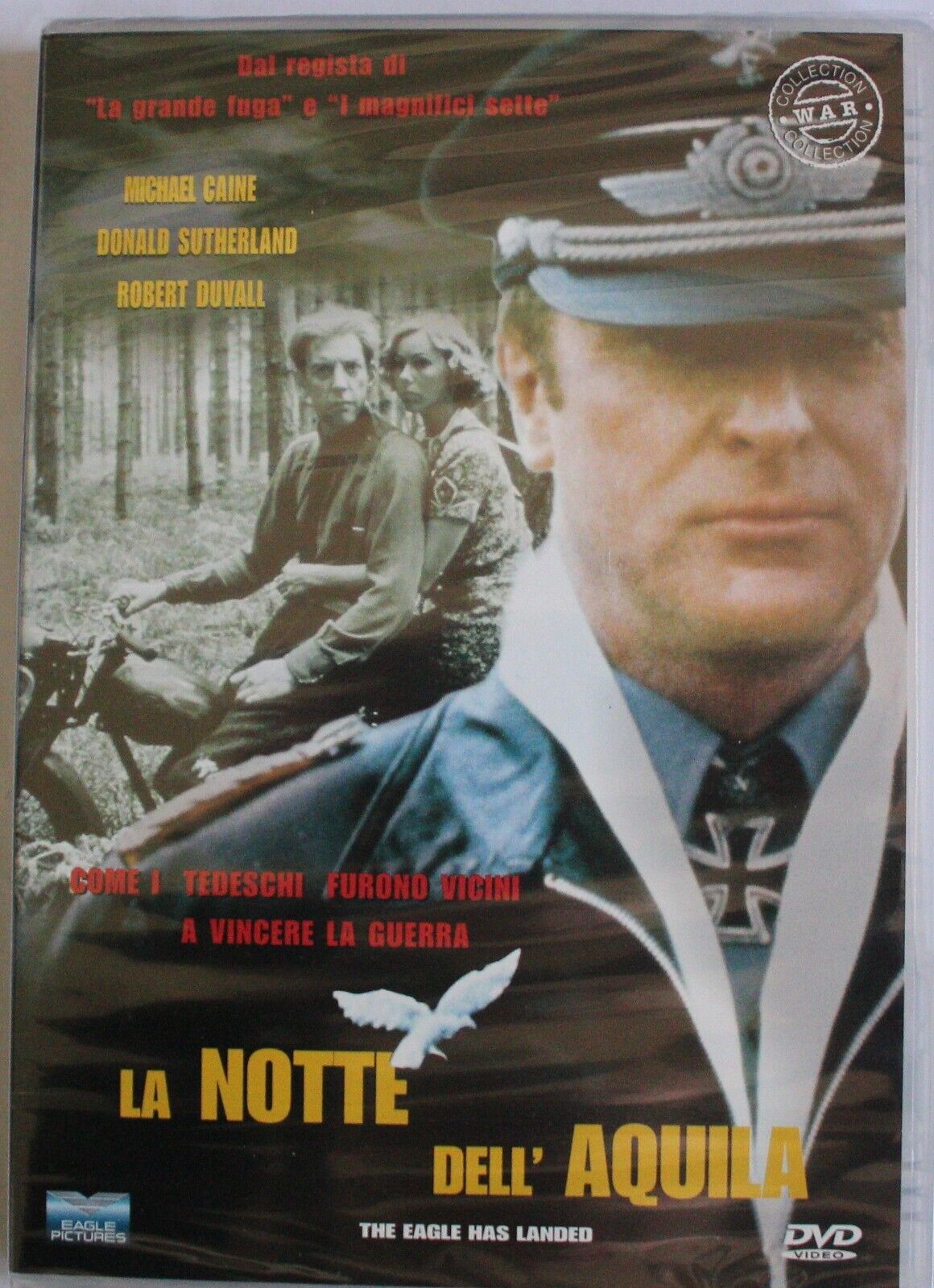 La notte dell'aquila con Donald Sutherland e Michael Caine DVD