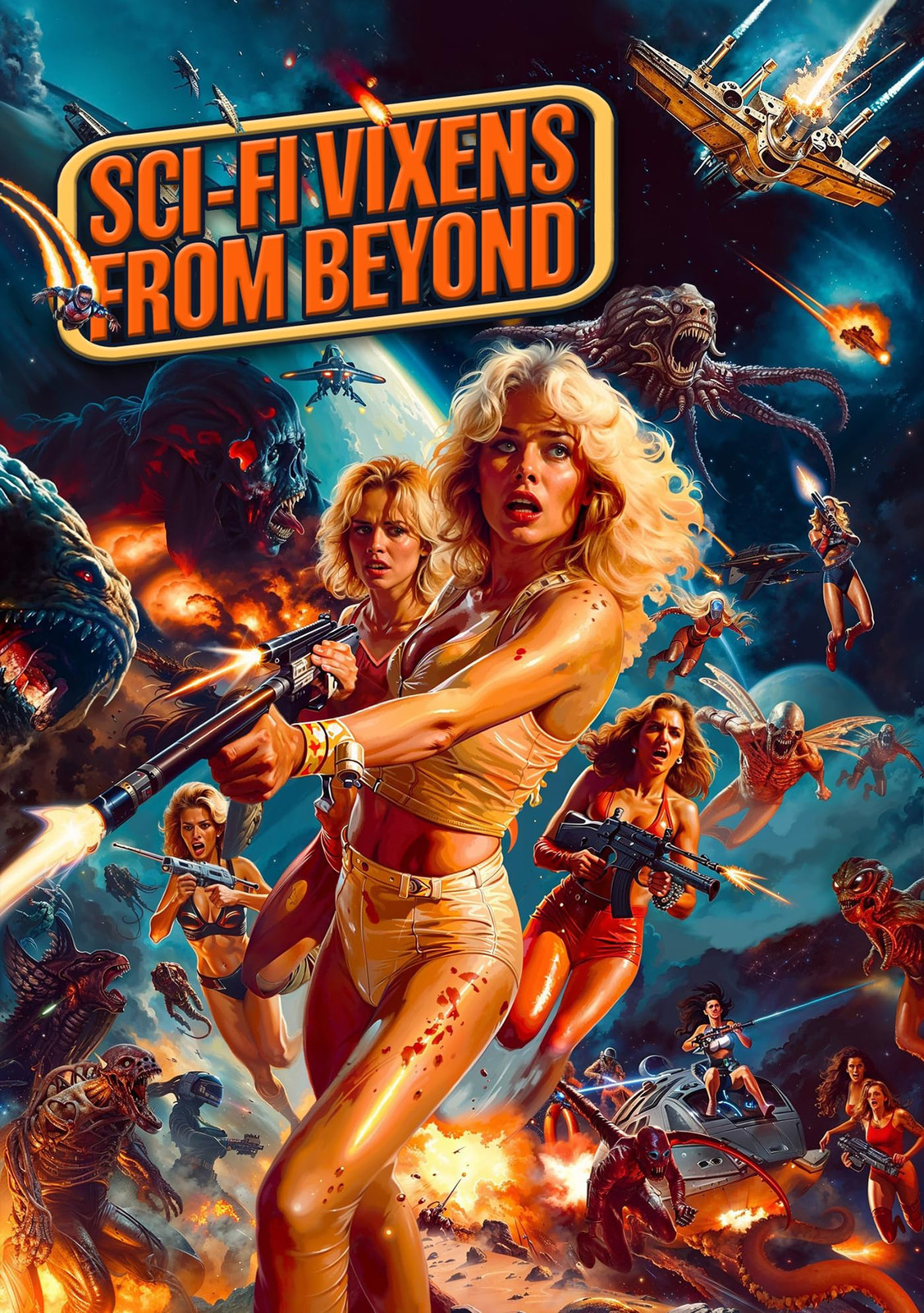 Feature Film - Sci- Fi Vixens From Beyond (DVD) Anna Morna Christine Nguyen