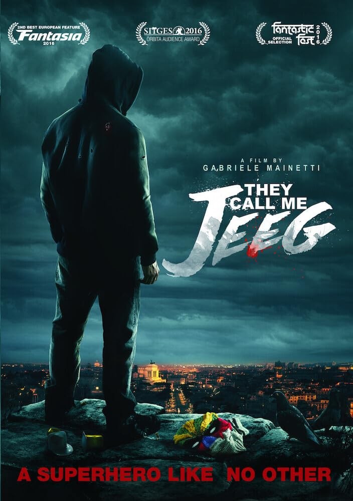 They Call Me Jeeg (Lo Chiamavano Jeeg Robot) (DVD) Claudio Santamaria