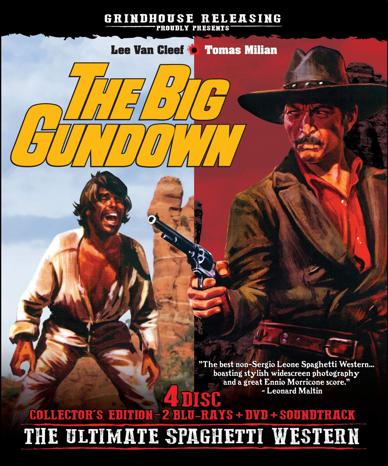 The Big Gundown (Blu-ray + DVD + CD) Combo (Blu-ray) Lee Van Cleef Tomas Milian