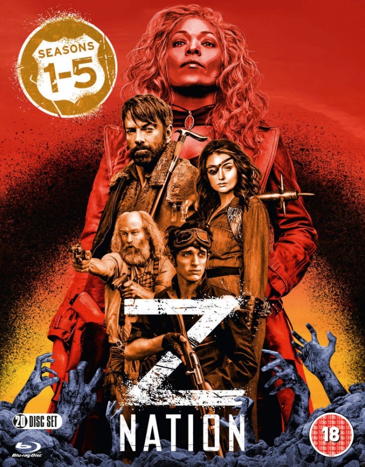 Z Nation: Seasons 1-5 (Blu-ray) Michael Welch Kellita Smith Russell Hodgkinson