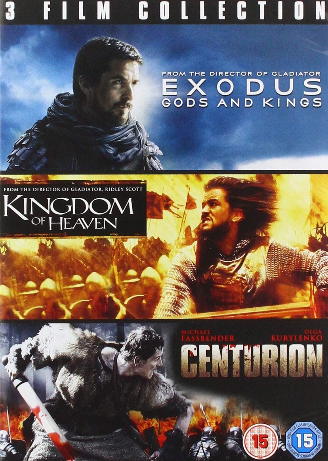 EXODUS/KINGDOM HEAVEN/CENTURION ASDA EXCL TRIPLE (DVD)