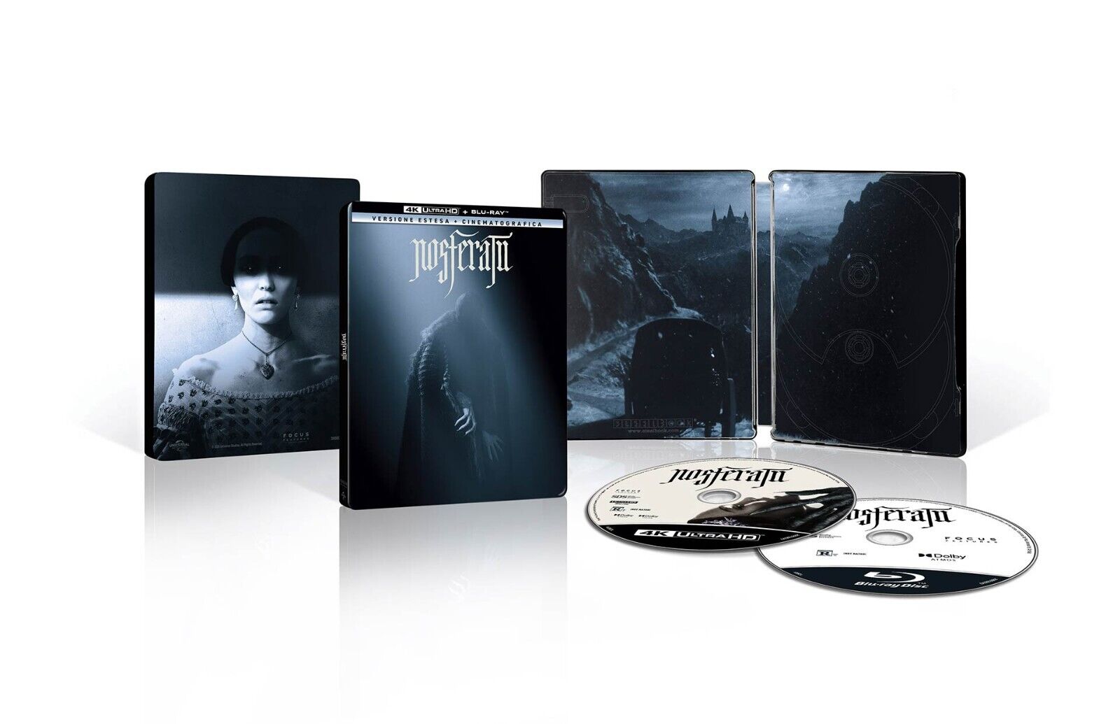 NOSFERATU – STEELBOOK - ITA - ENG - 4K + BLU-RAY