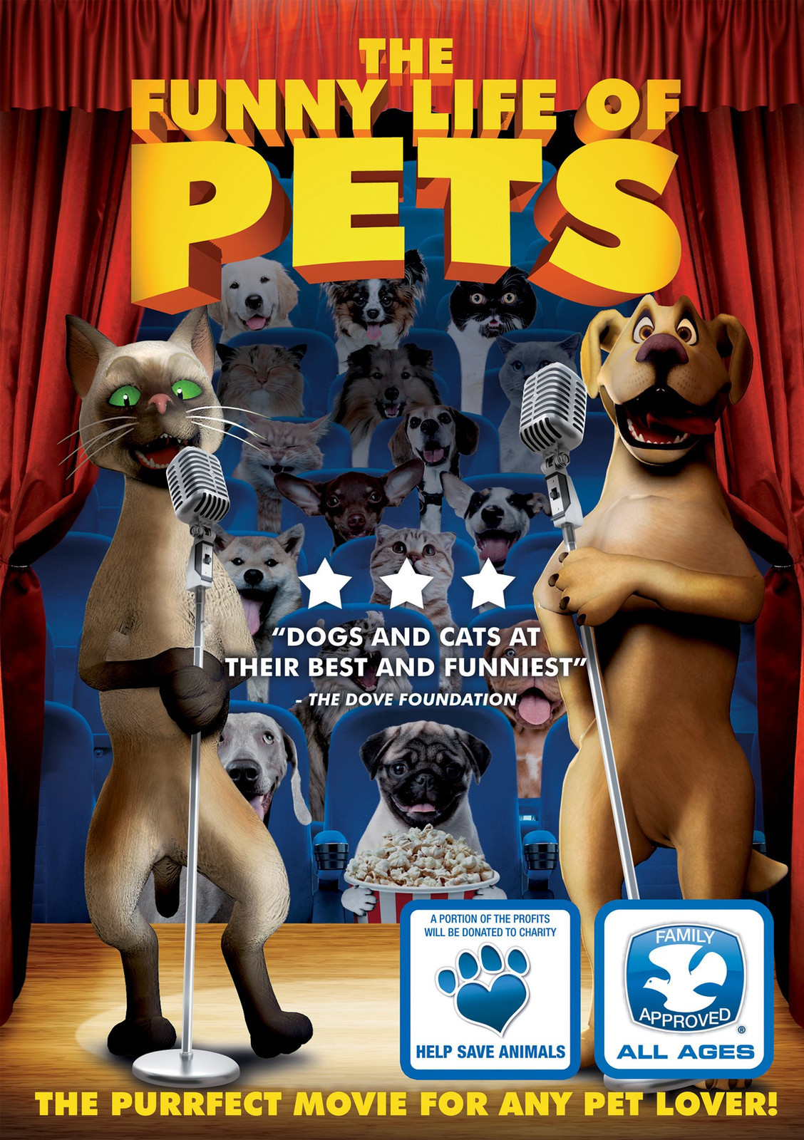 Funny Life Of Pets, The (DVD) Various Evan Tramel