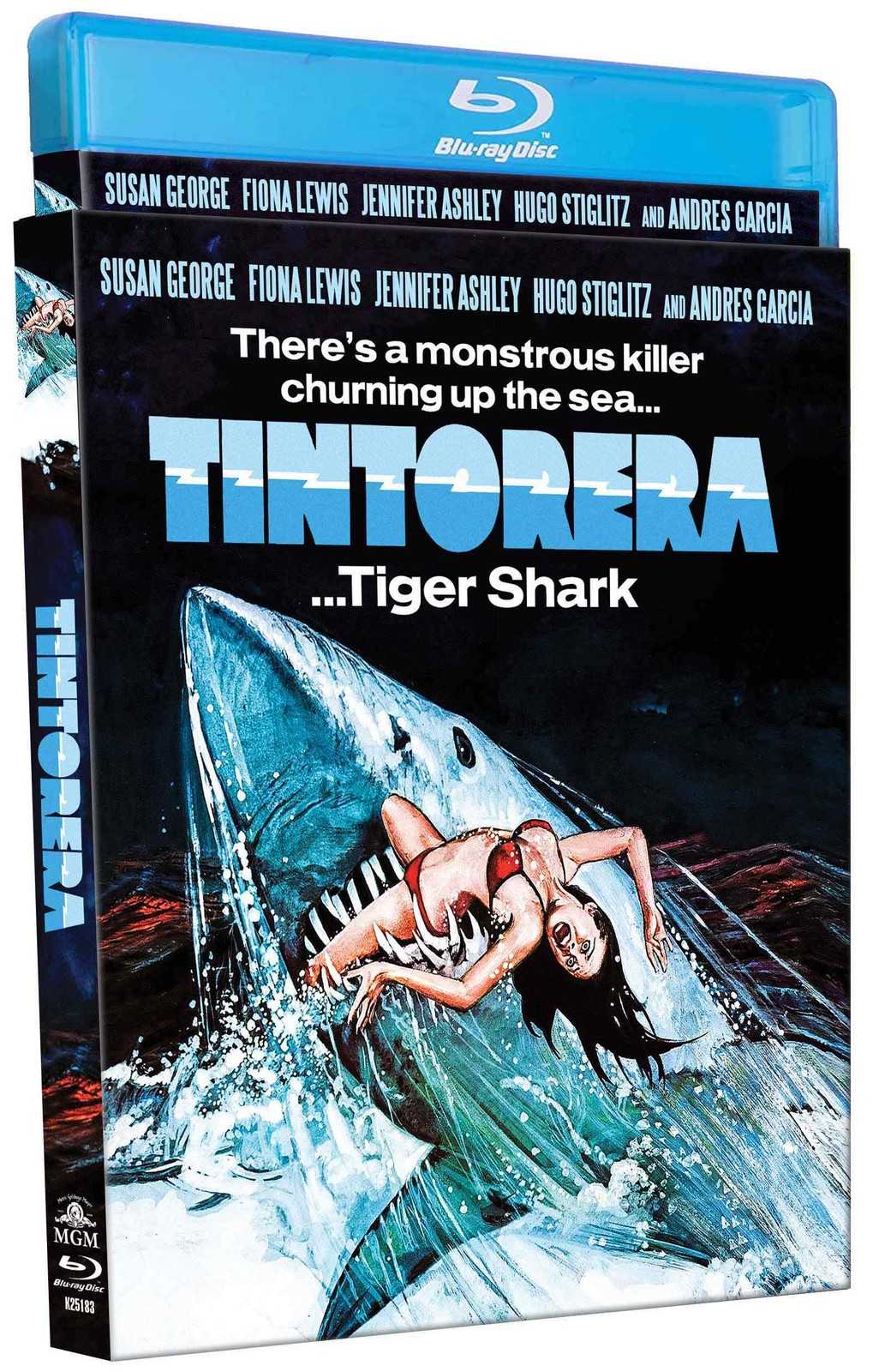 Tintorera... Tiger Shark (Blu-ray) Susan George Hugo Stiglitz Andrés García