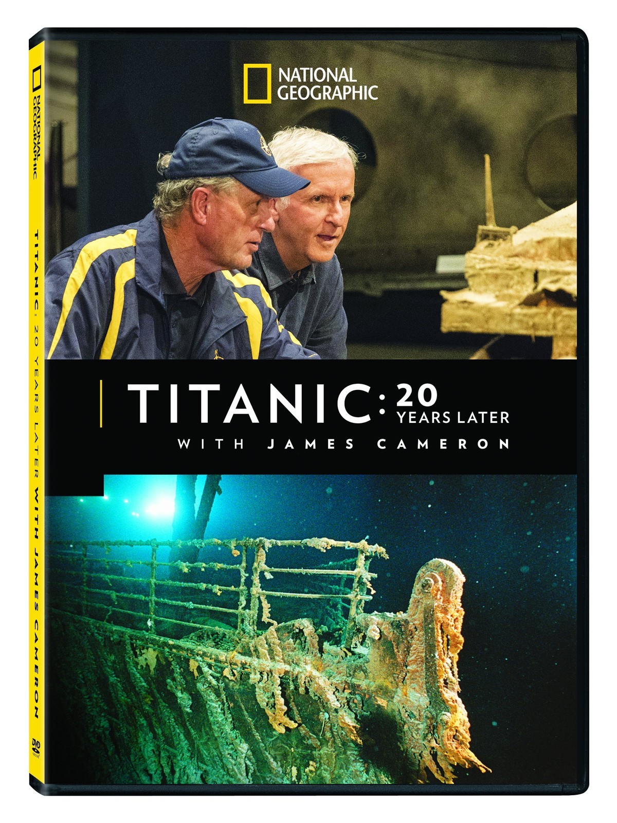 Titanic: 20 Years Later with James Cameron (DVD) Cameron James James Cameron