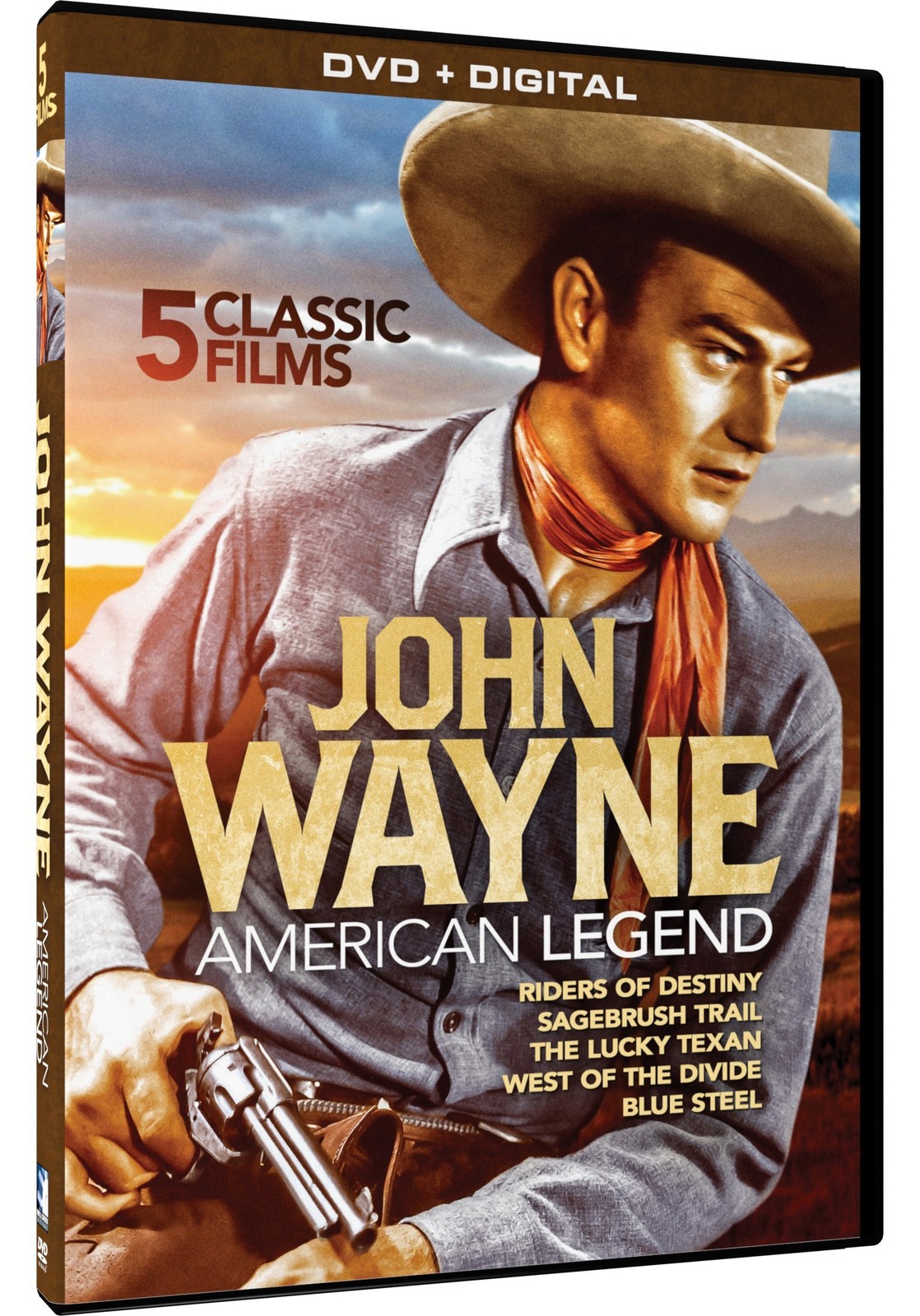 John Wayne - American Legend - 5 Films in Color and B&W + Digital (DVD) Various