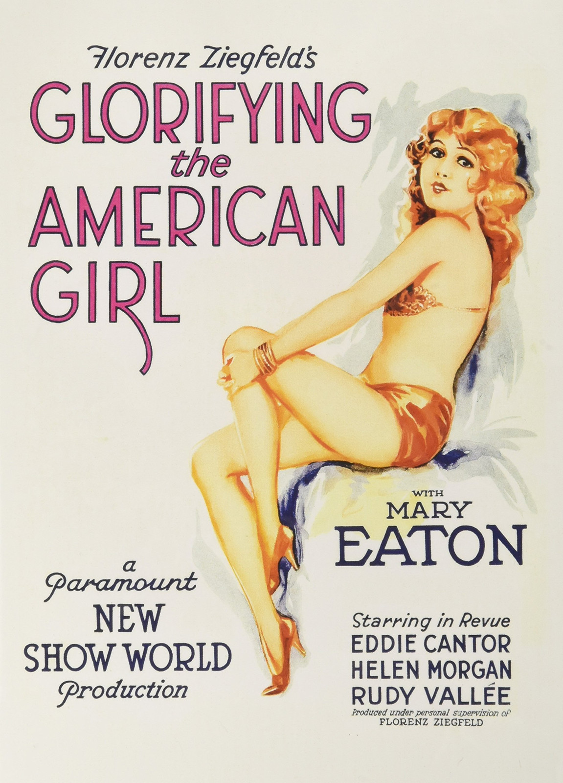 Glorifying the American Girl (DVD) Mary Eaton Edward Crandall Olive Shea