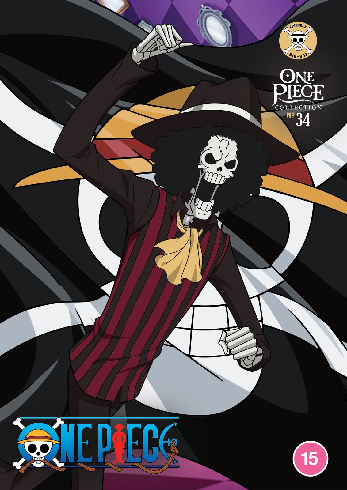 One Piece: Collection 34 (DVD) Akemi Okamura Hiroaki Hirata Toshinori Fukazawa