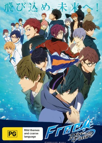Free! -dive To The Future- Season 3 (eps 1-12) Dvd / Blu-ray Combo [Region B]