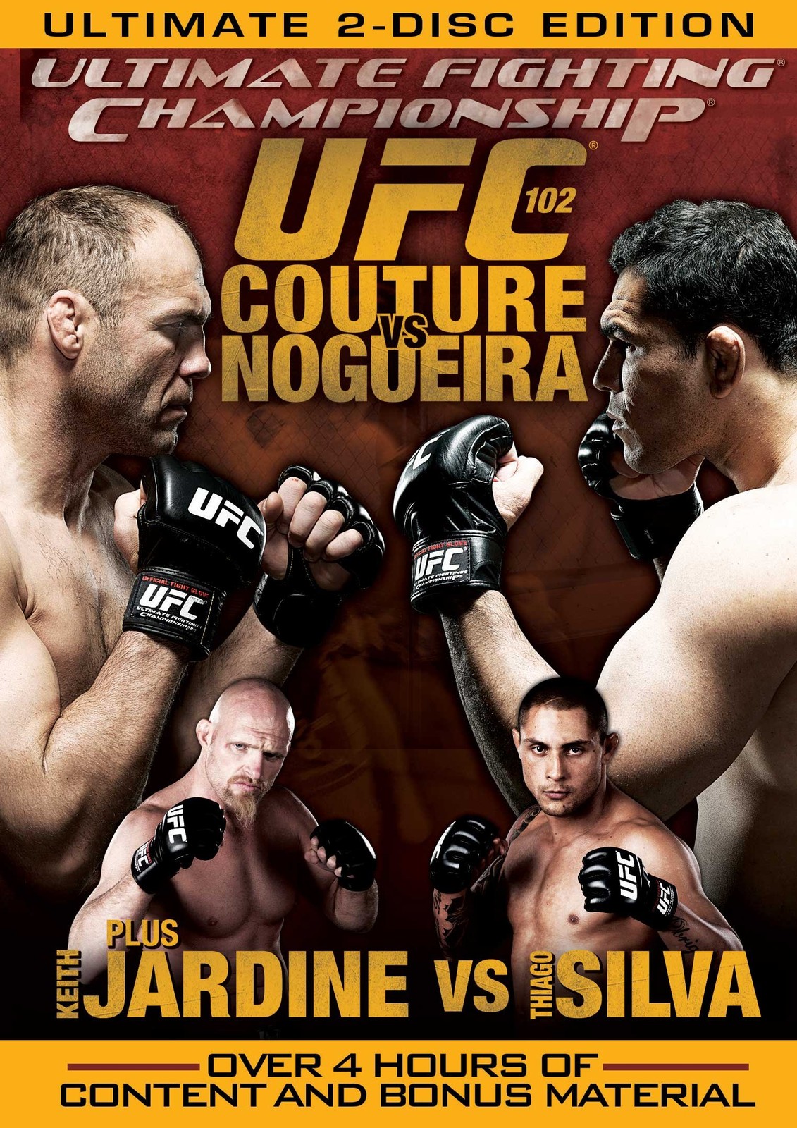 UFC 102: Couture vs. Nogueira (DVD) Antonio Rodrigo Nogueira Randy Couture -