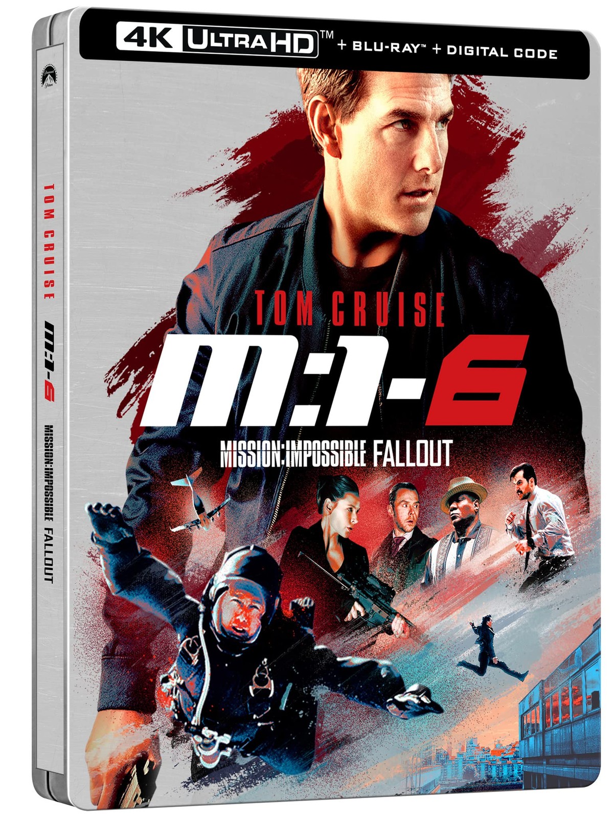 Mission: Impossible - Fallout Steelbook (4K UHD Blu-ray) Tom Cruise Henry Cavill