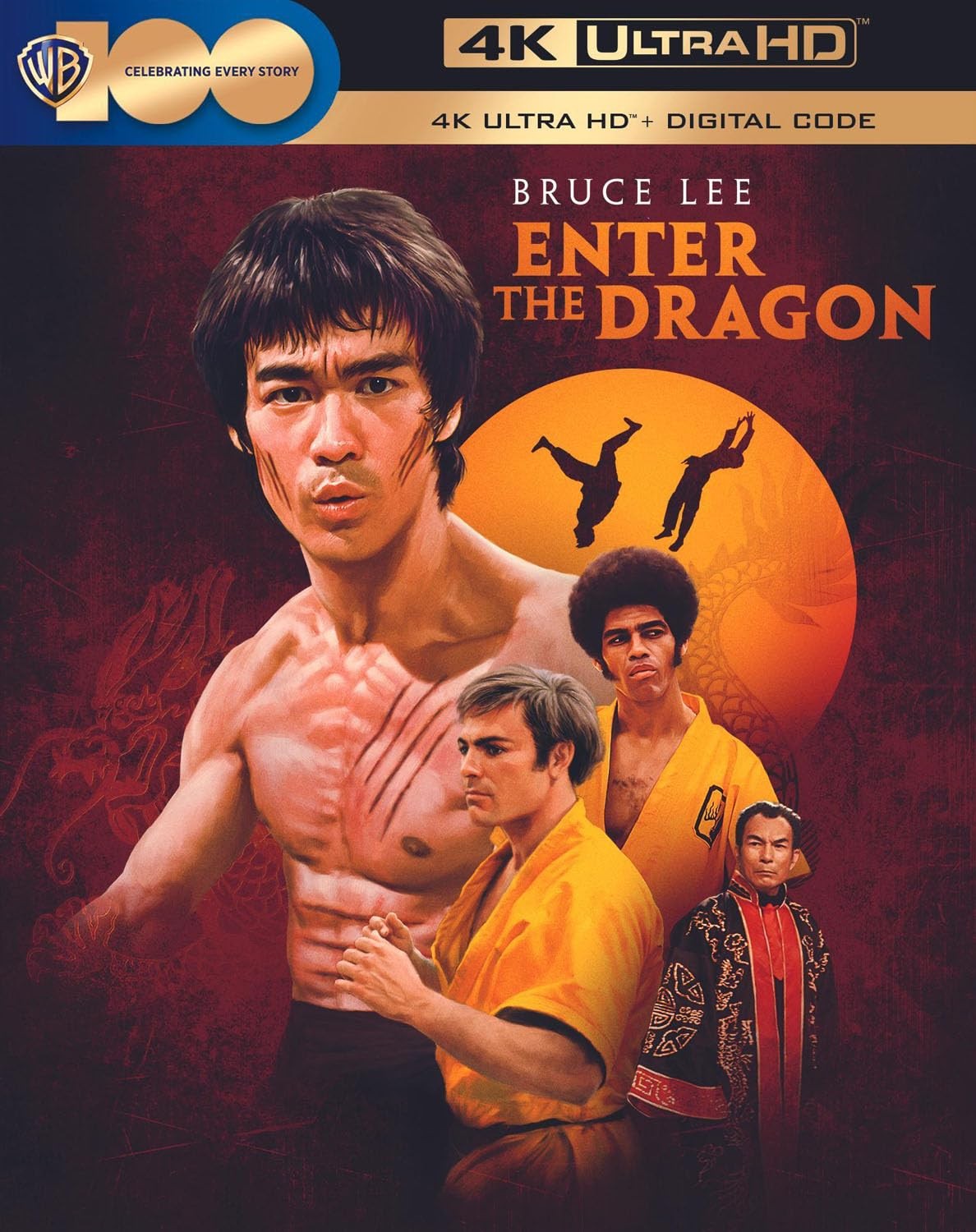 Enter the Dragon (4K Ultra HD + Digital) (4K UHD Blu-ray) bruce lee john saxon