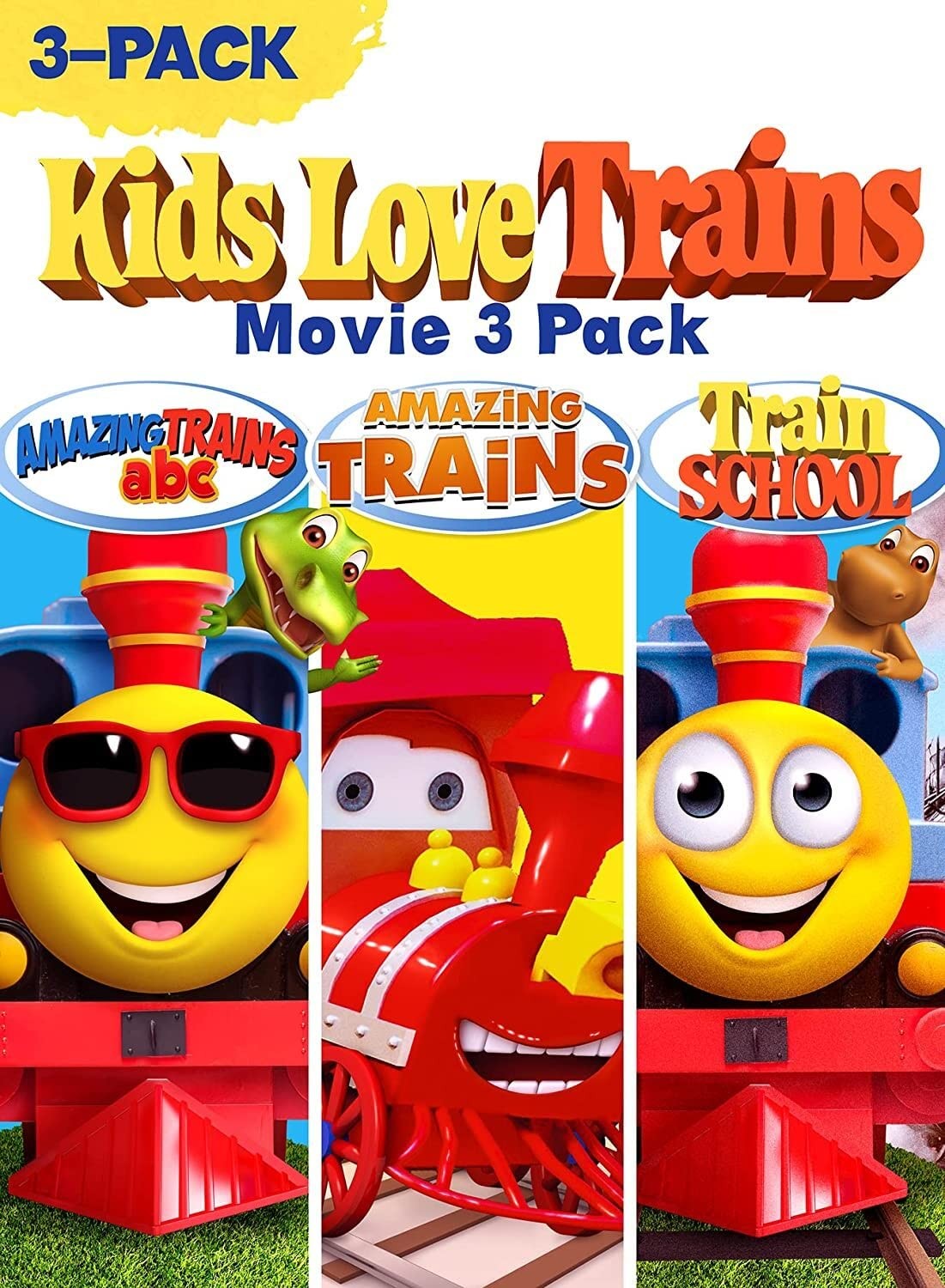 Kids Love Trains: Movie 3 Pack (DVD) Various