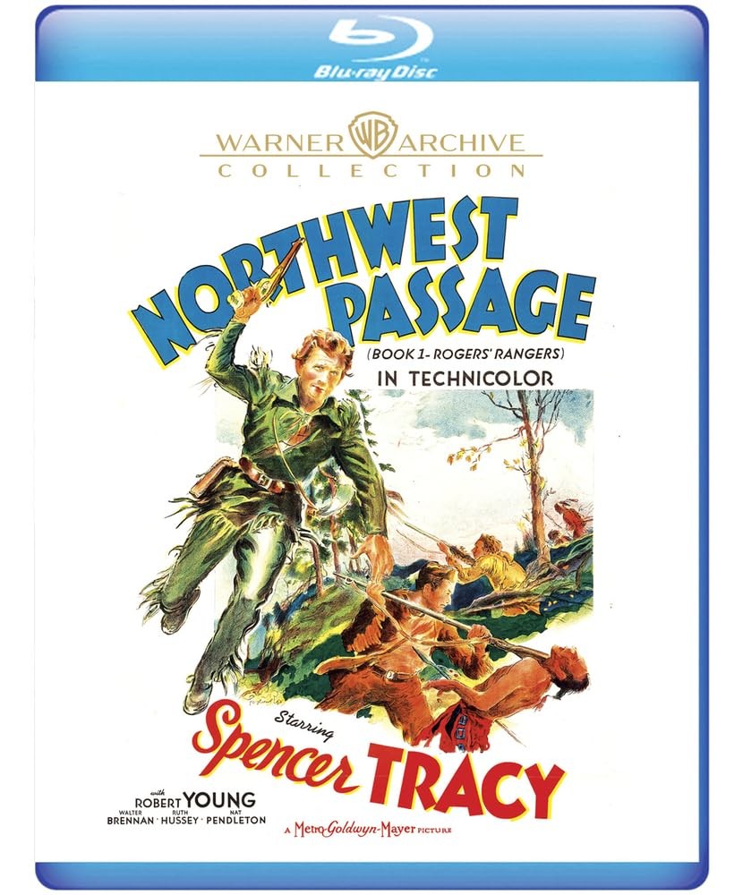 Northwest Passage (Blu-ray) Spencer Tracy Robert Young Ruth Hussey King Vidor