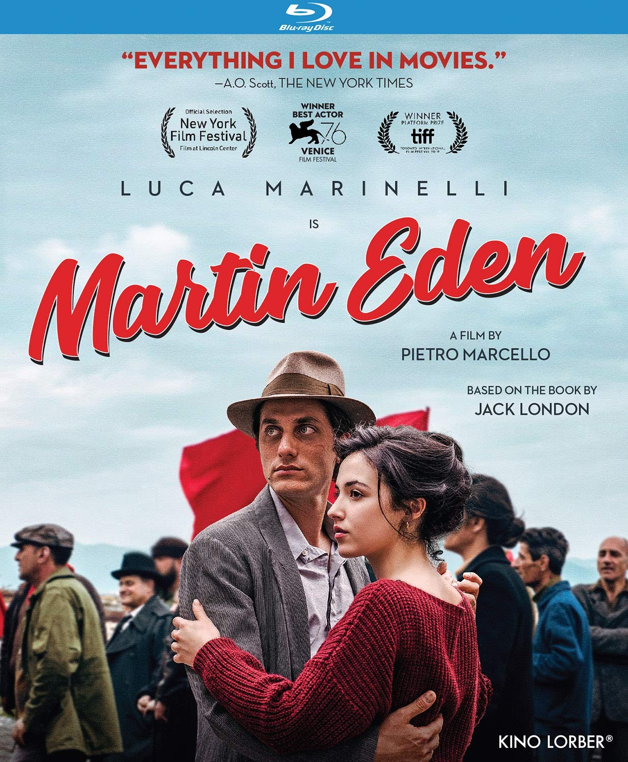 Martin Eden (Blu-ray) Luca Marinelli Jessica Cressy Carlo Cecchi