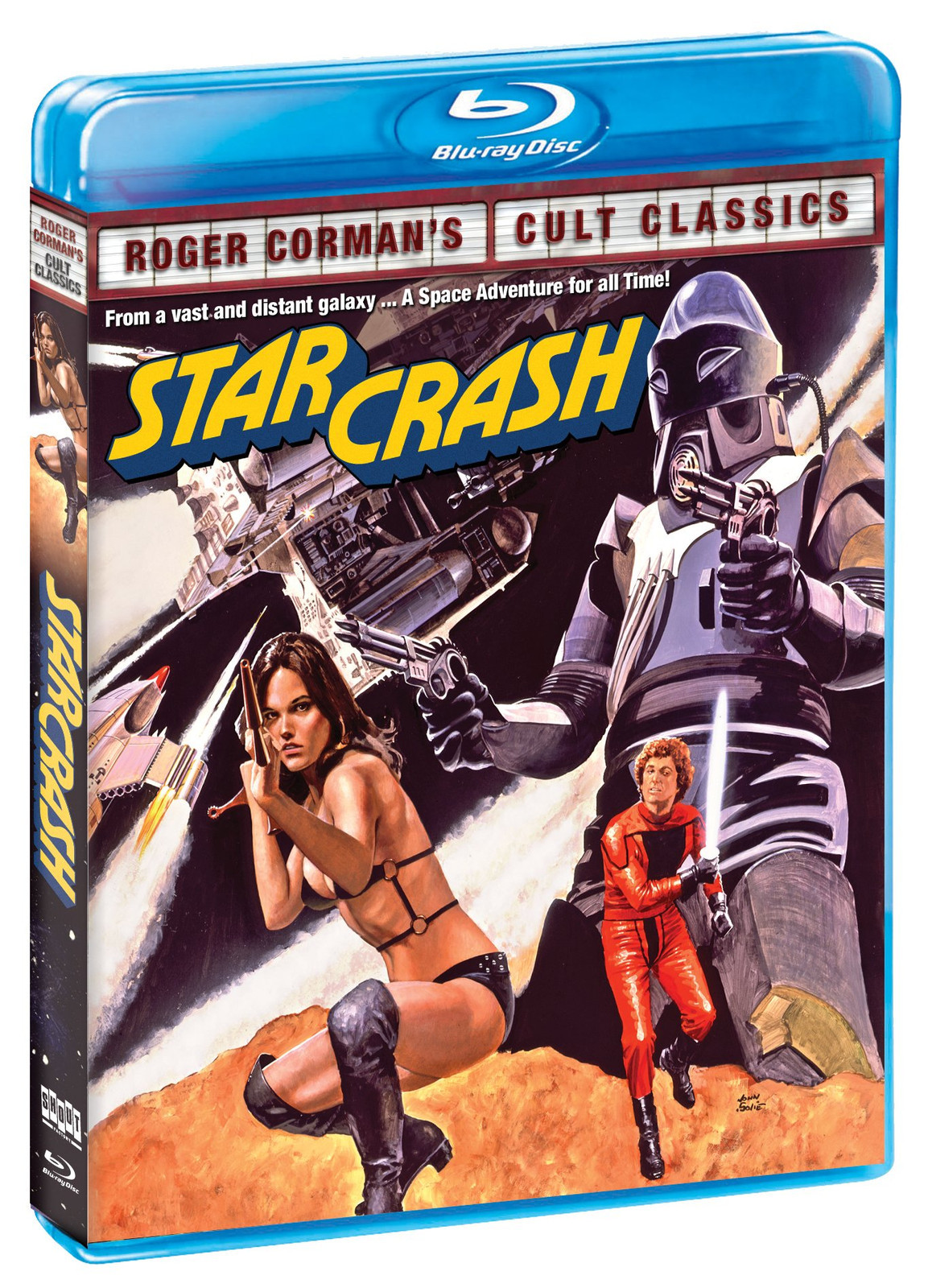 Star Crash (Blu-ray) David Hasselhoff Christopher Plummer Caroline Munro