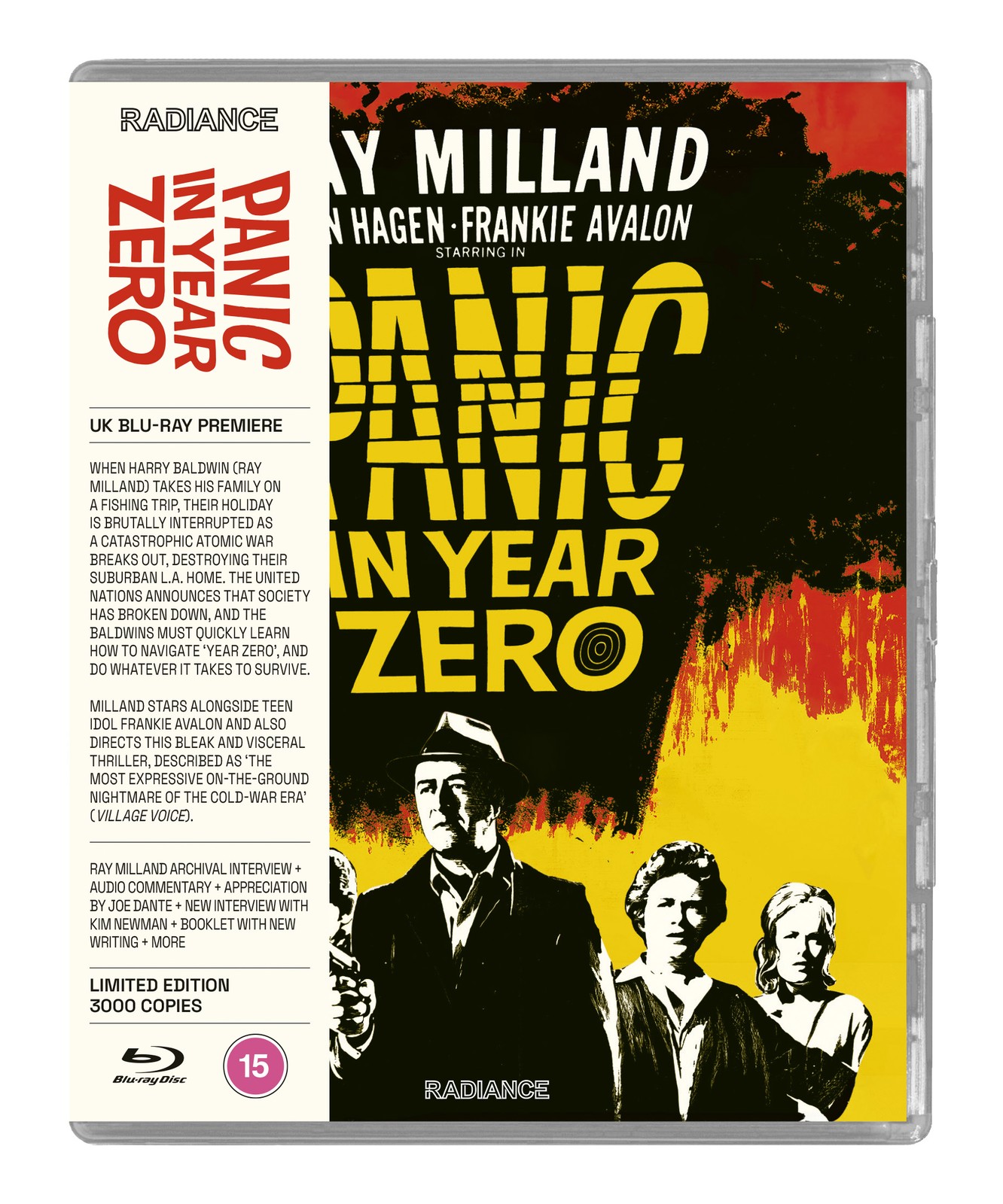 Panic in Year Zero! (Blu-ray) Frankie Avalon Jean Hagen Ray Milland Joan Freeman