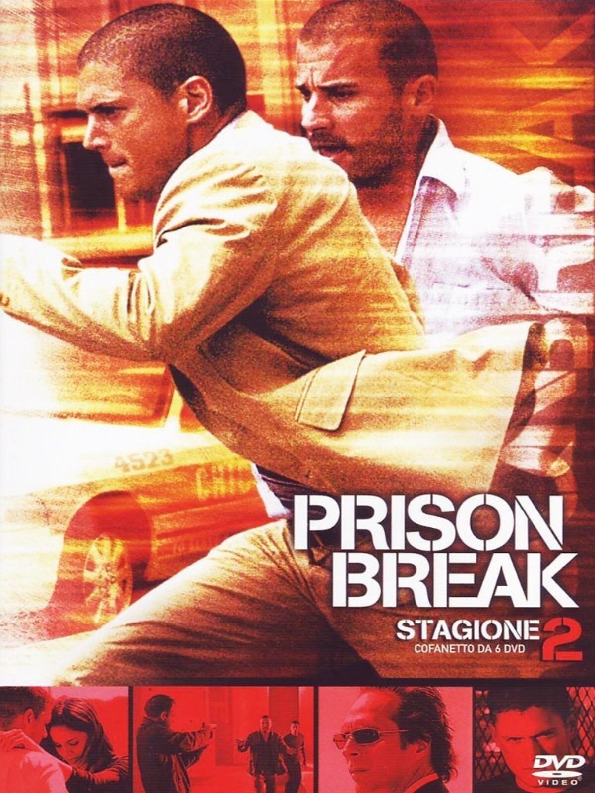 COFANETTO DVD - PRISON BREAK SERIE STAGIONE 2 SERIE TV (6 DVD) - Nuovo!!