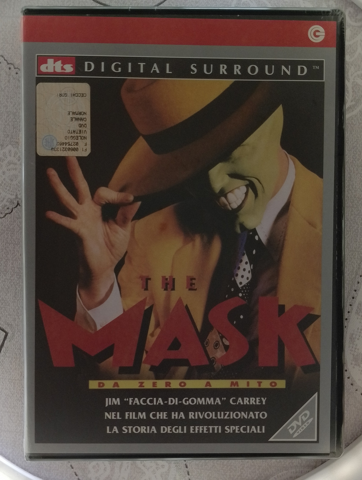The Mask Da Zero A Mito - Jim Carrey Dvd Nuovo