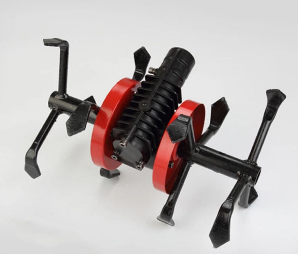 Gruppo zappette decespugliatori motozappa fresa ingranaggio Zappe 9 denti Ø26 mm