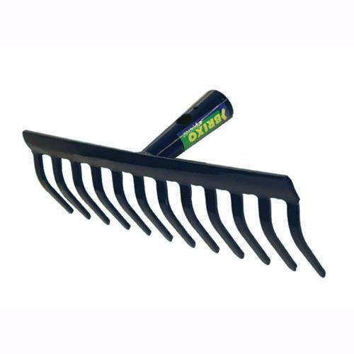 Rastrello Brixio 18 Denti 49 Cm In Acciaio Stampato Senza Manico 1Pz