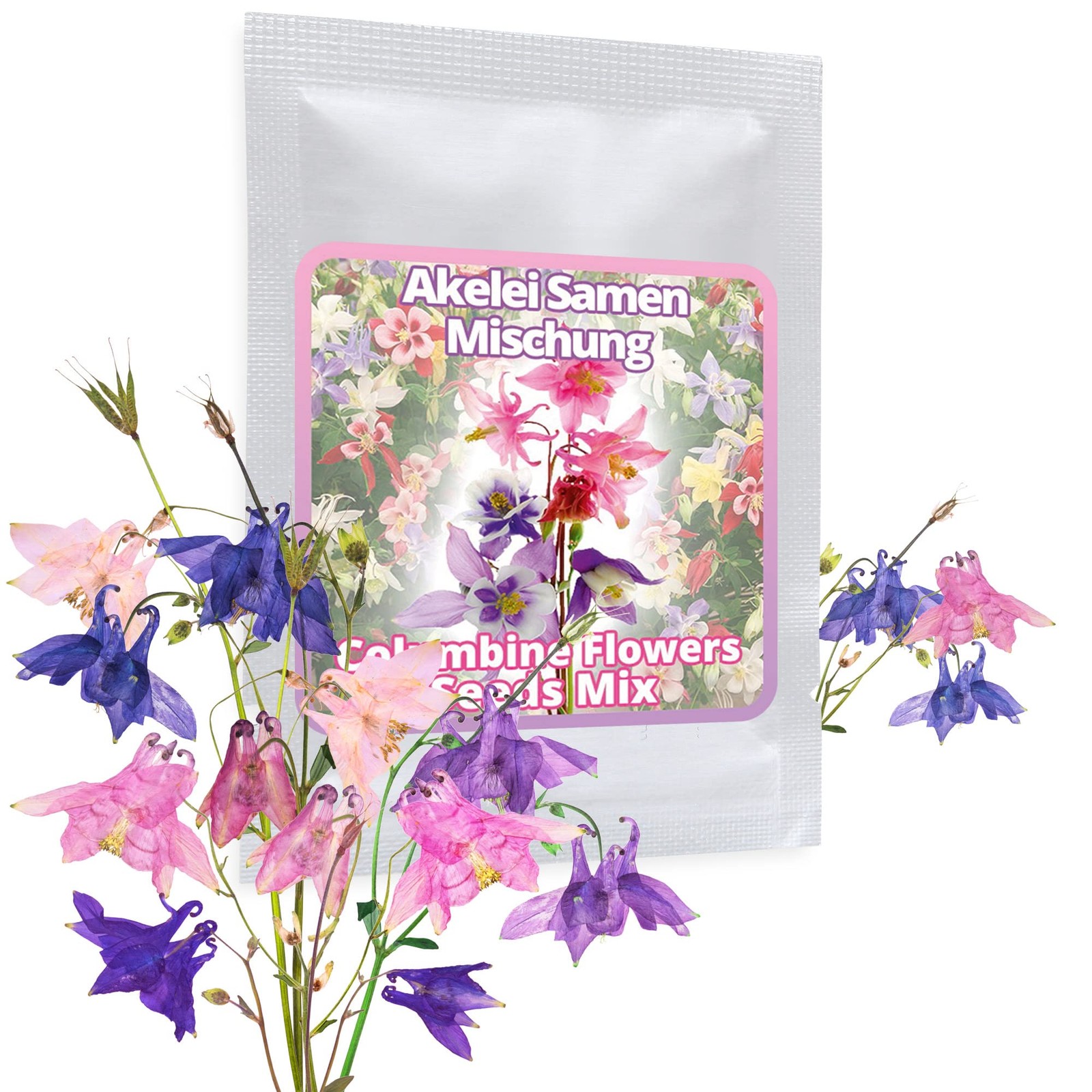 Miscela colorata di aquilegia circa 50 semi - perenne/resistente (I4N)