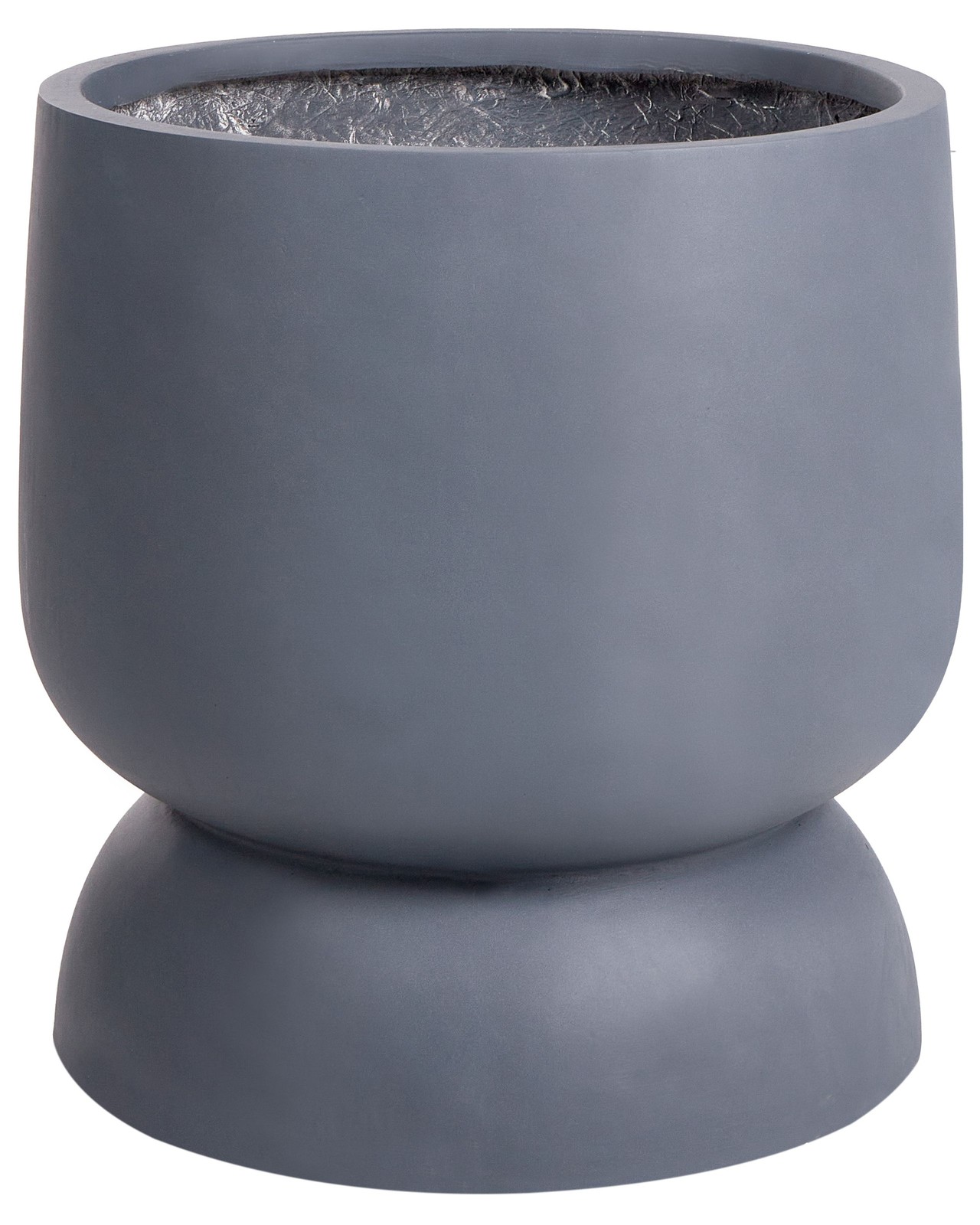 ARAUCARIA Vaso per piante 42 cm Ceramica Grigio