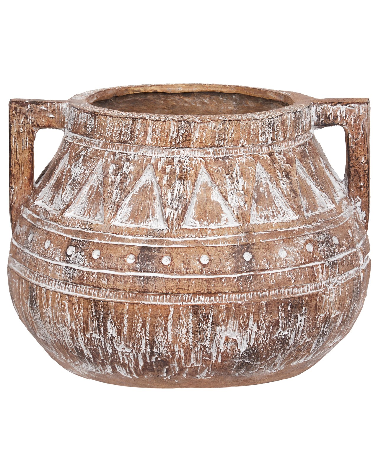 VARIEGATUM Vaso per piante 27 cm Ceramica Marrone