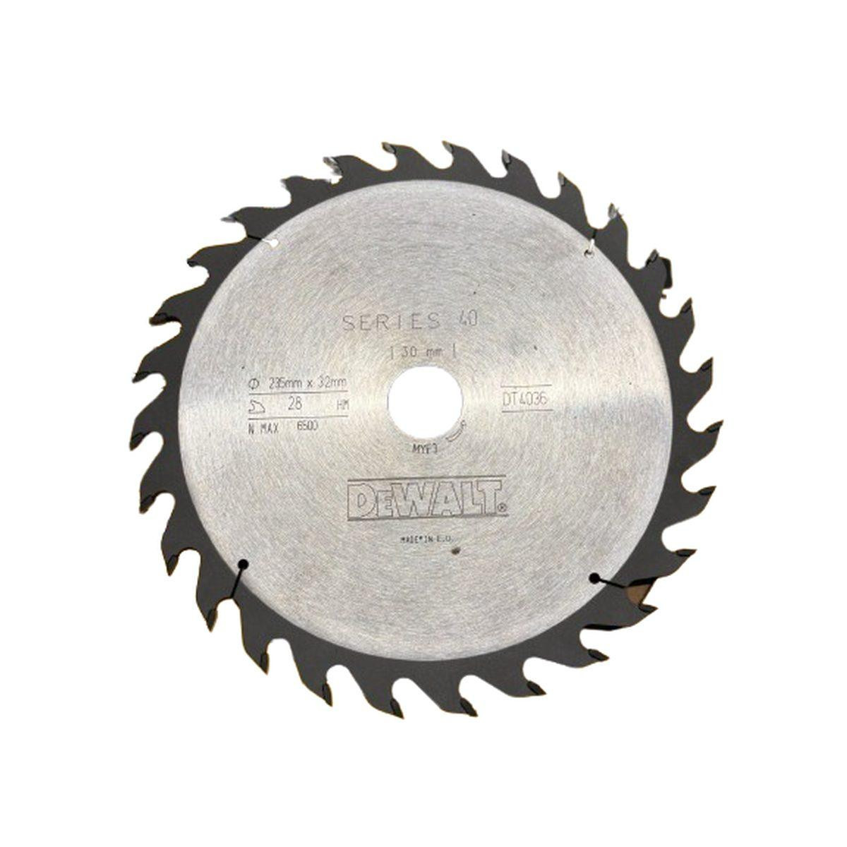 DEWALT DT4036 - LAMA PER SEGA CIRCOLARE 235/30/28