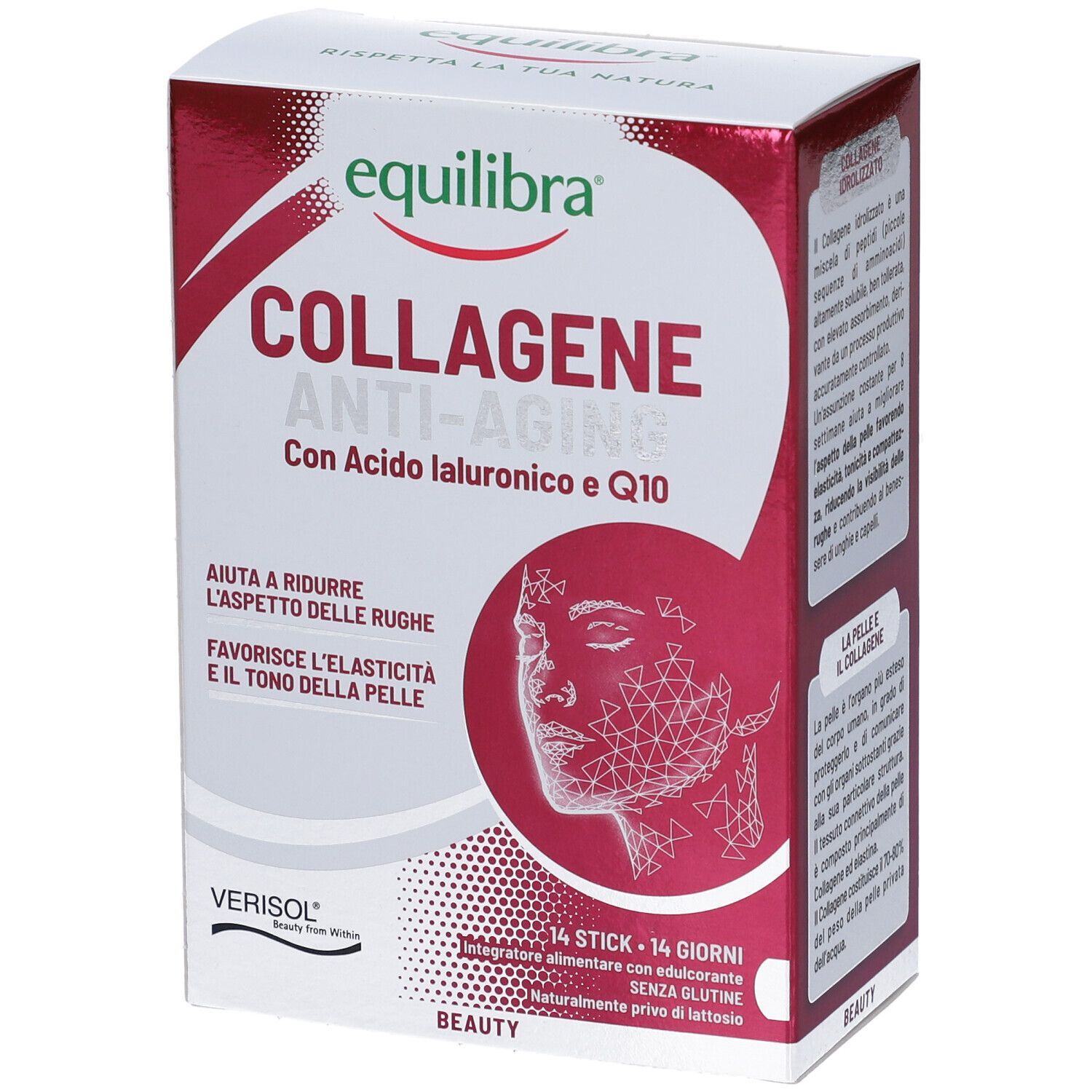 Equilibra Collagene Anti-Aging Stick 140 g Polvere per soluzione orale